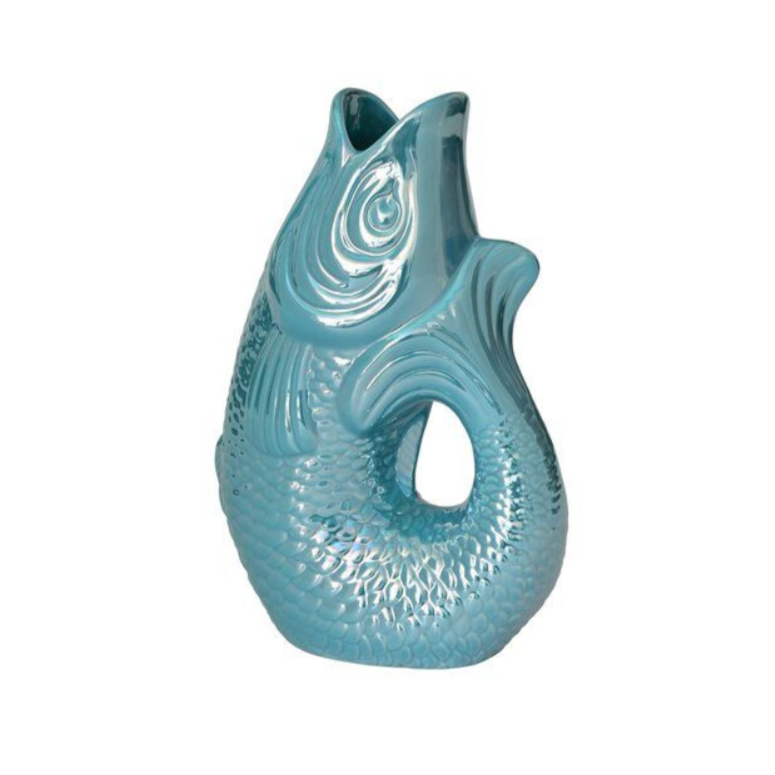 Vase in Fischform (1,2 l), versch. Farben