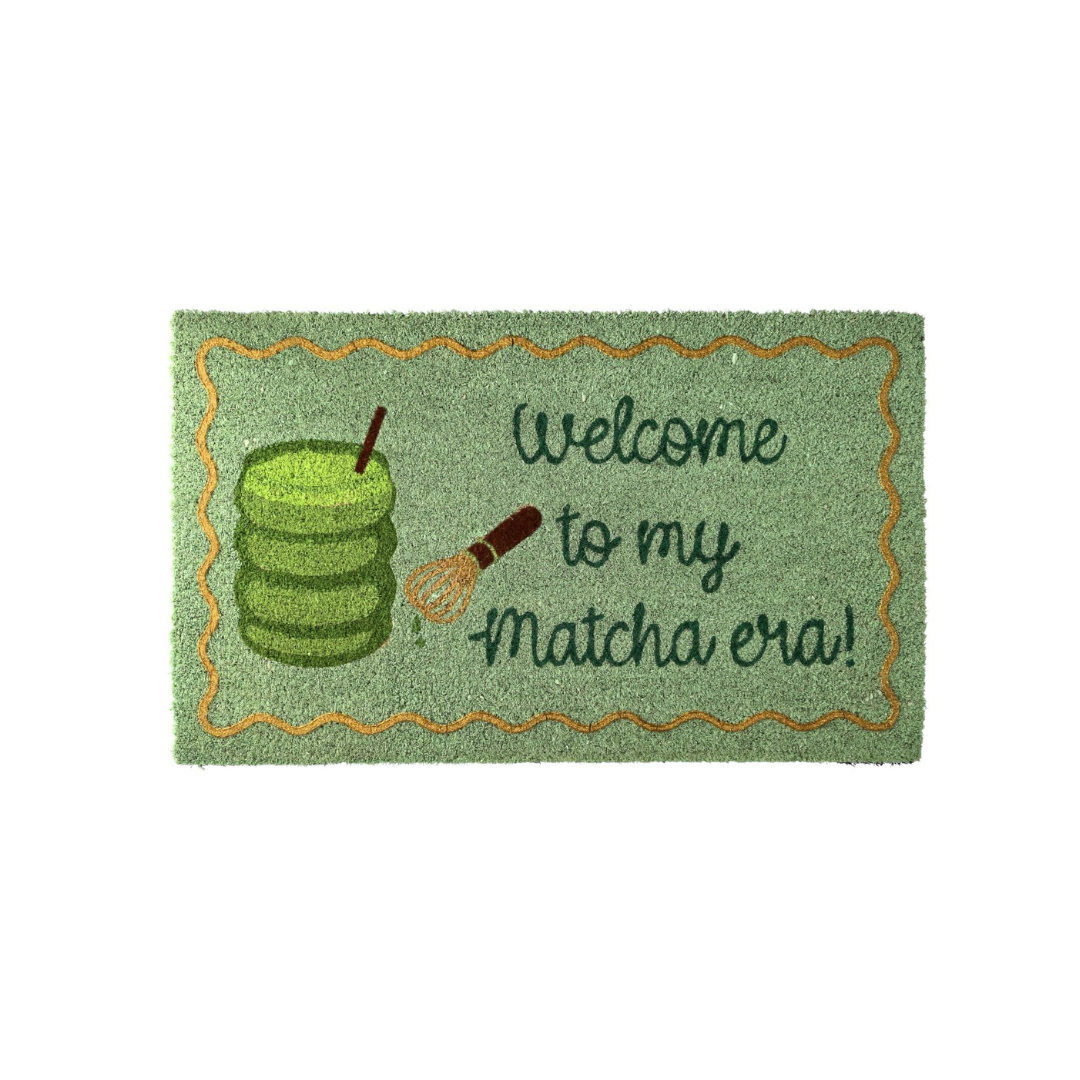 Fussmatte "Welcome to my matcha era."
