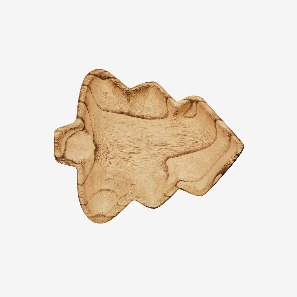 Holztablett Tannenbaum