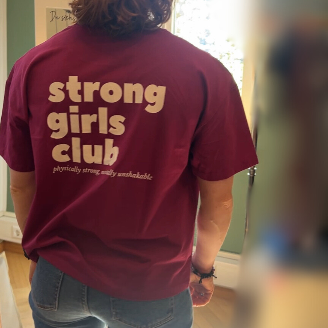 Shirt Strong Girls Club Cherry