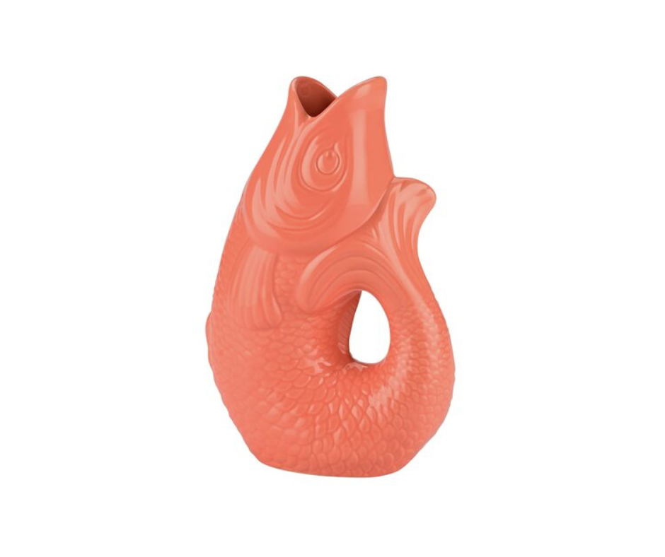 Vase in Fischform (1,2 l), versch. Farben