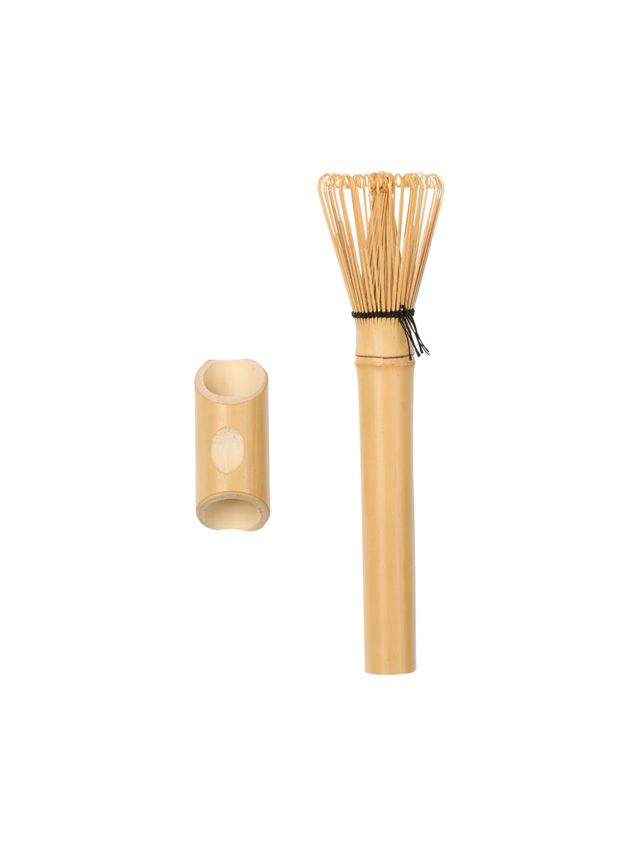 Matchabesen mit bänkchen