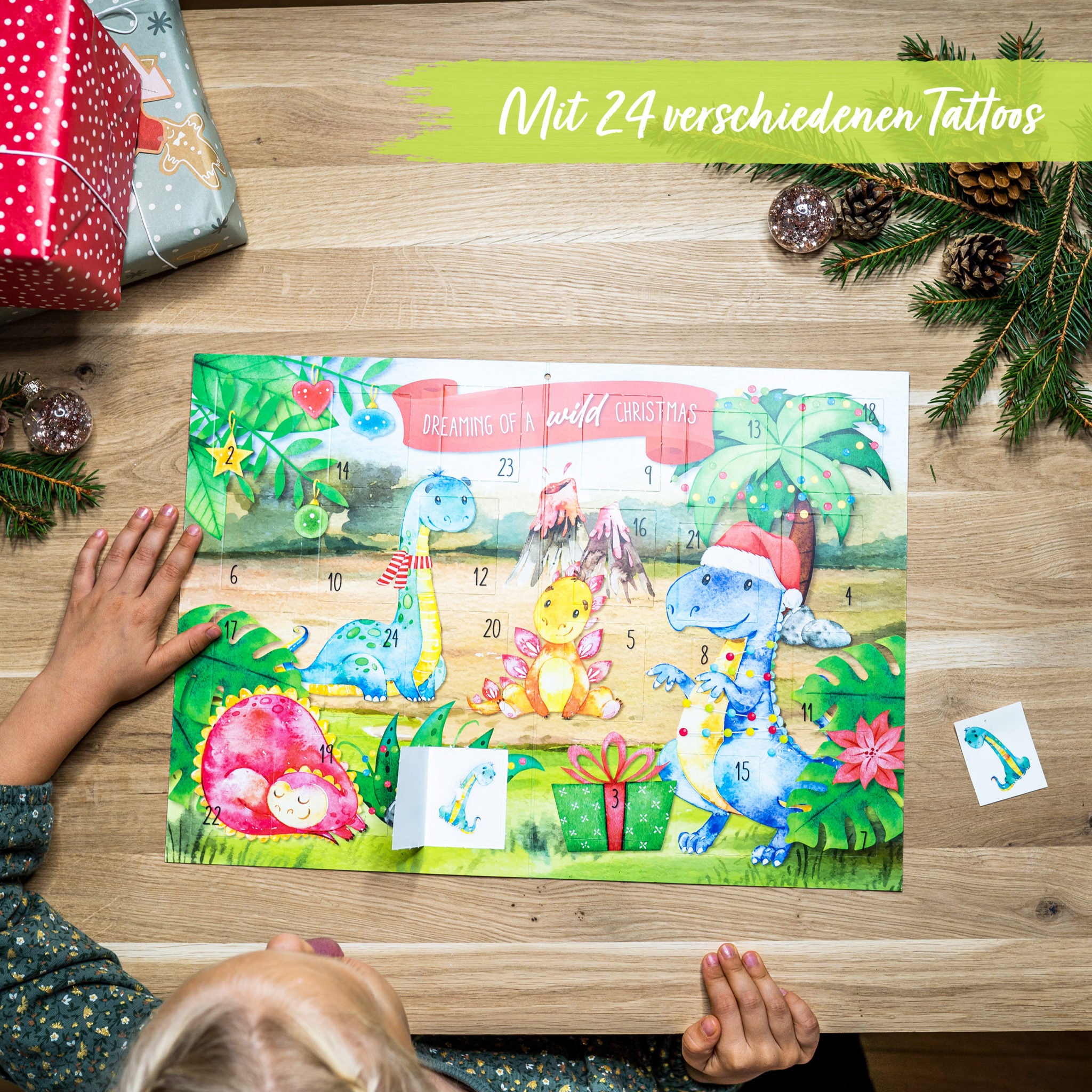 Tattoo-Adventskalender – Dino