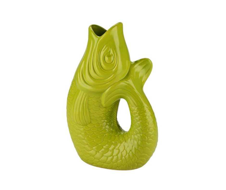 Vase in Fischform (1,2 l), versch. Farben