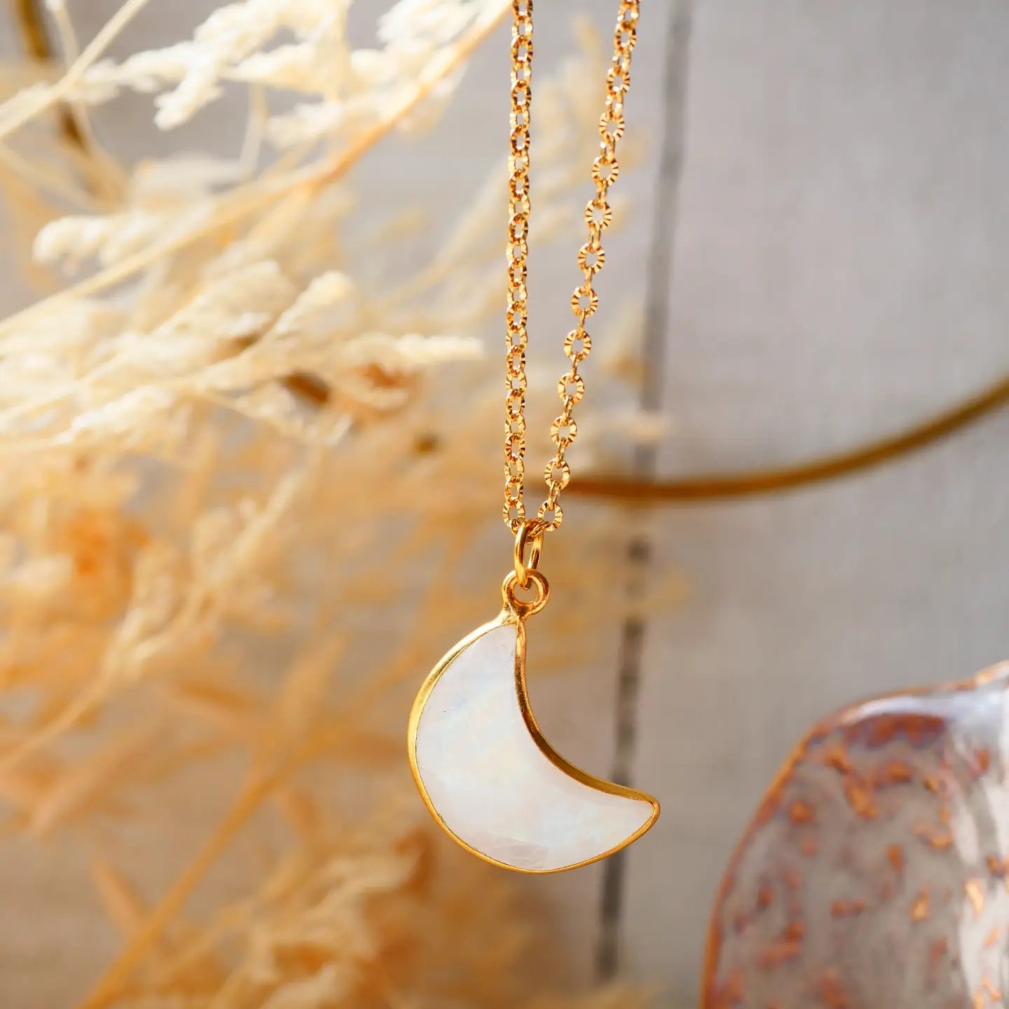Halskette, Moon Mondstein