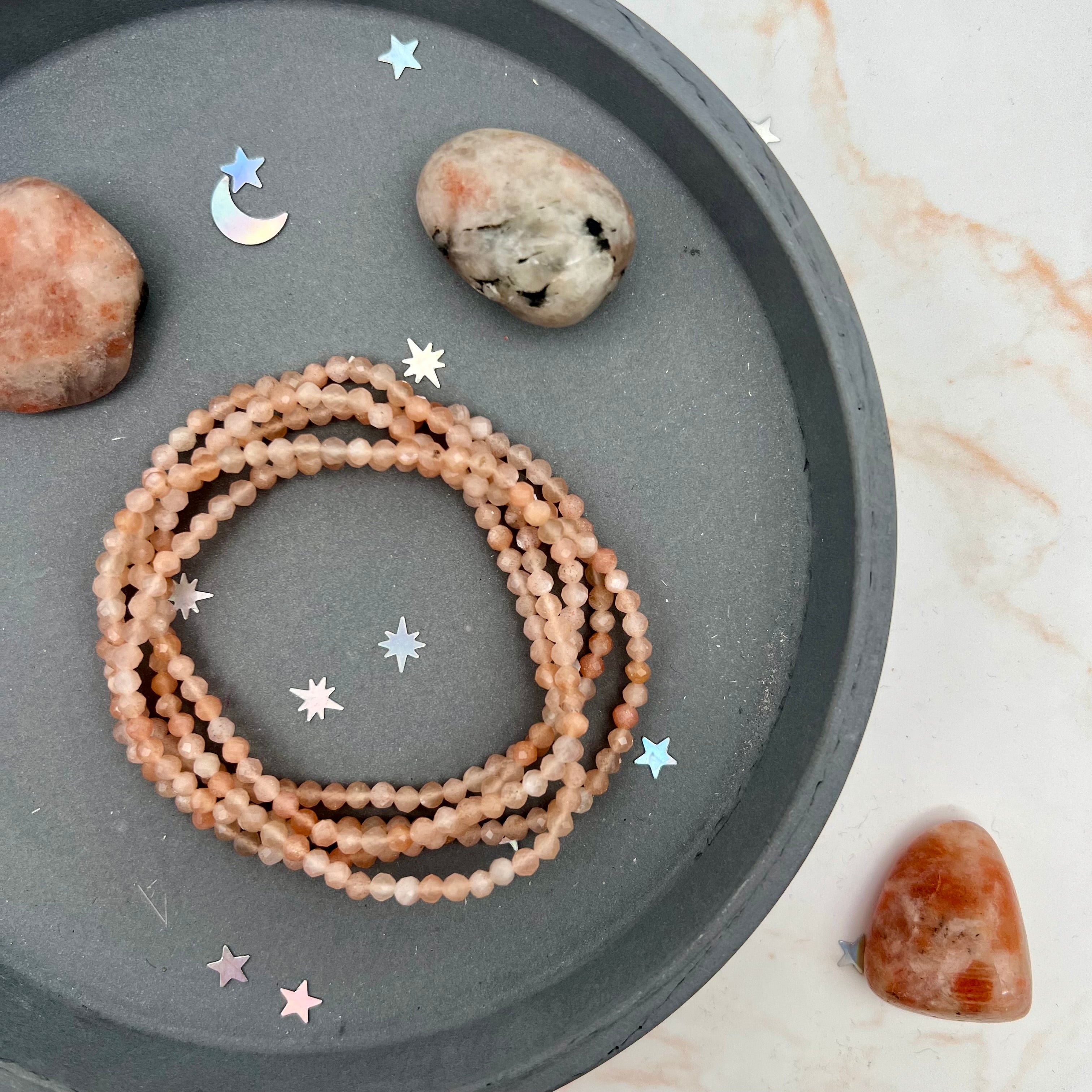 Armband Sonnenstein, facettiert