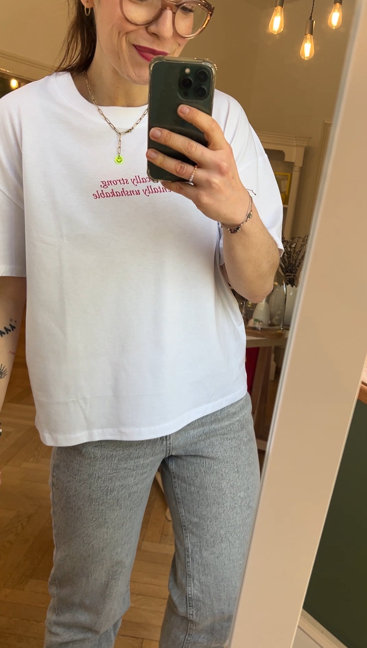 Shirt Strong Girls Club White