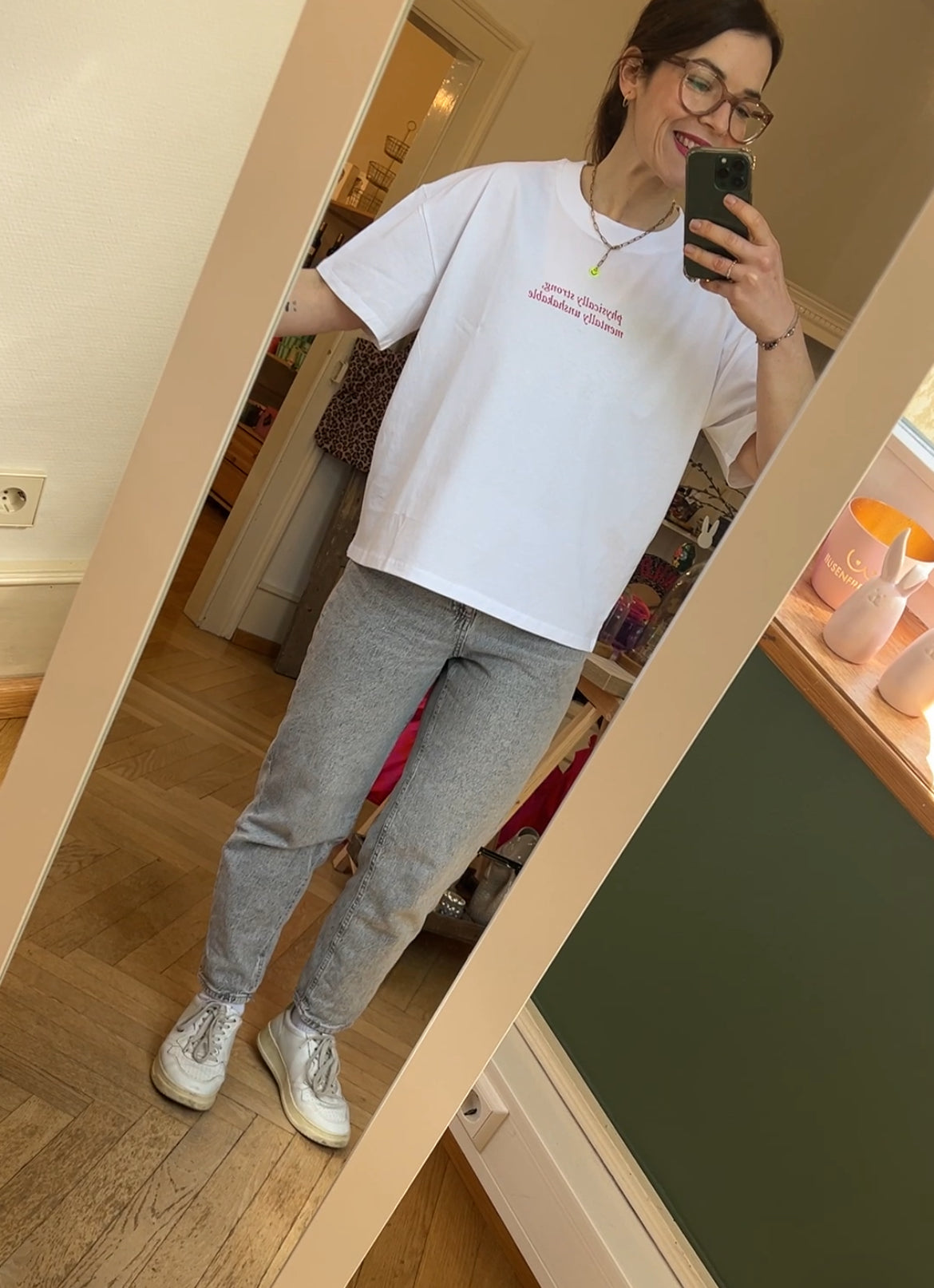 Shirt Strong Girls Club White