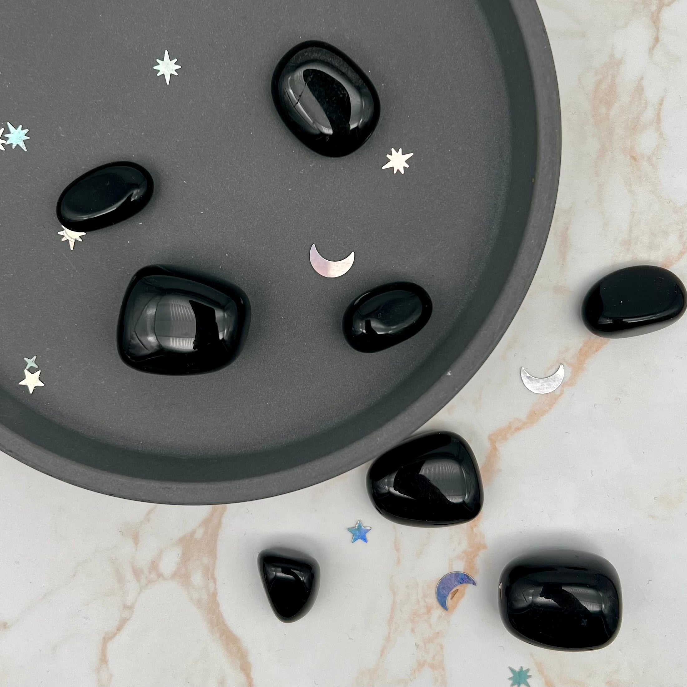 Obsidian Trommelstein