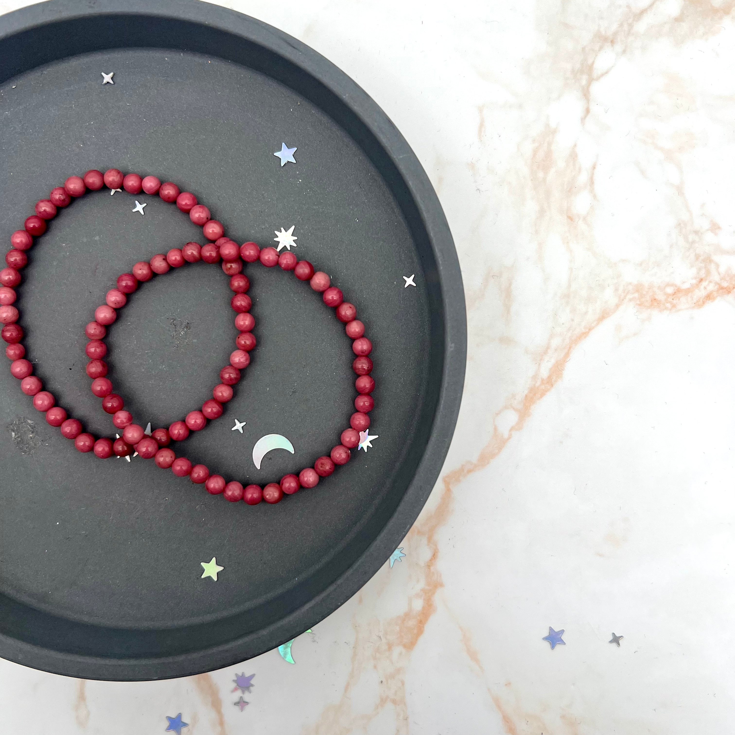 Edelsteinarmband Rhodonit