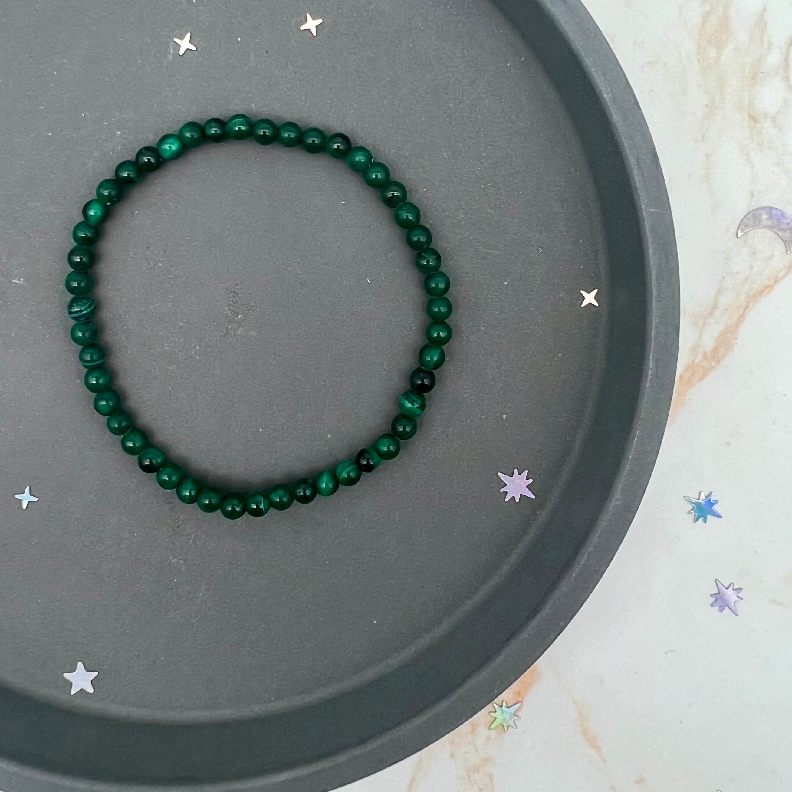 Edelsteinarmband Malachit