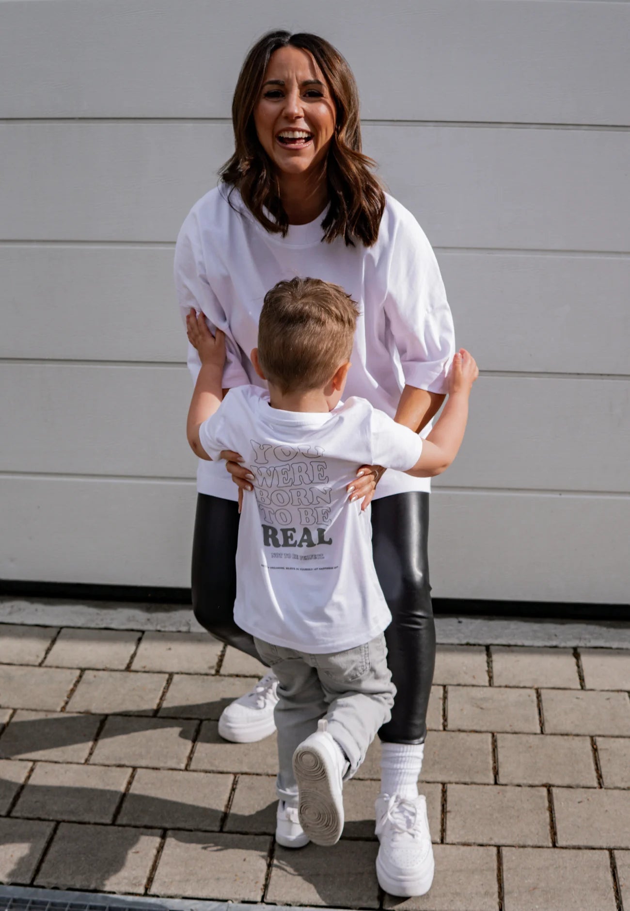 the good vibes KIDS - KEEP IT REAL SHIRT WHITE