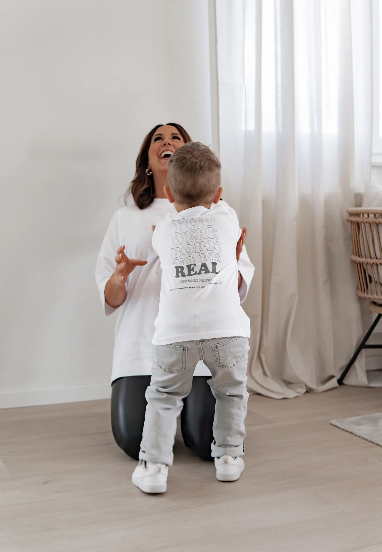 the good vibes KIDS - KEEP IT REAL SHIRT WHITE