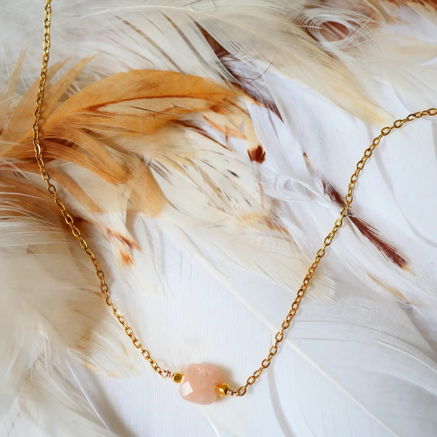 Halskette mit Sonnenstein