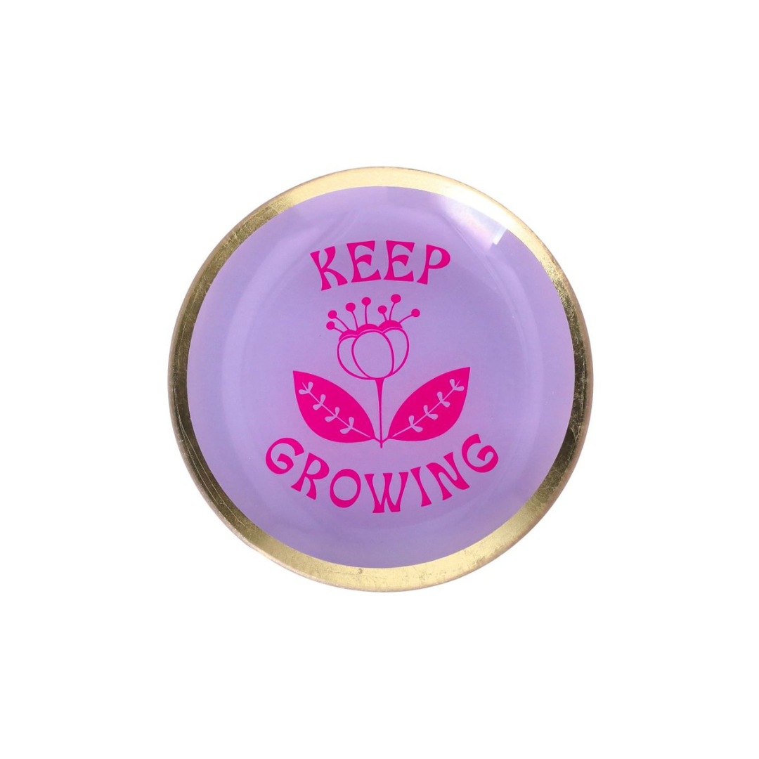 Love Plate "keep growing"