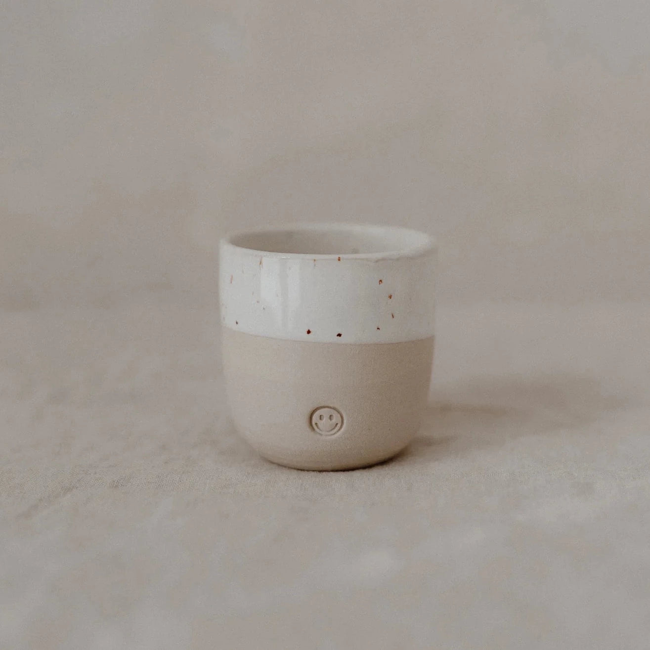 Espresso Becher Smiley von Eulenschnitt