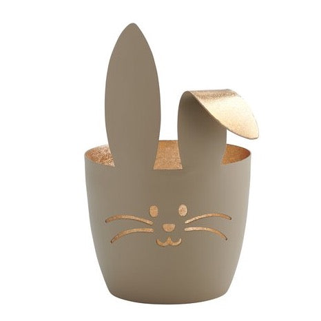 Windlicht, Osternest Hase