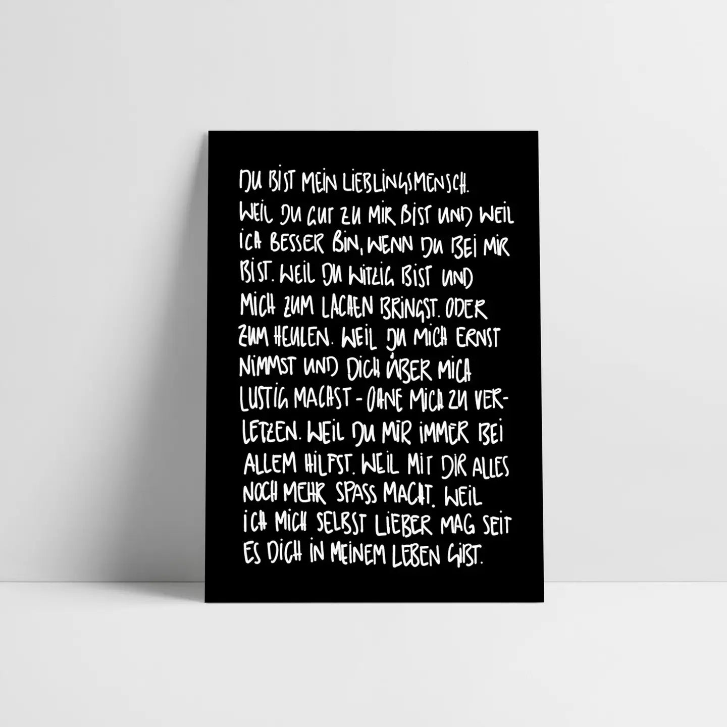Postkarte "Lieblingsmensch"