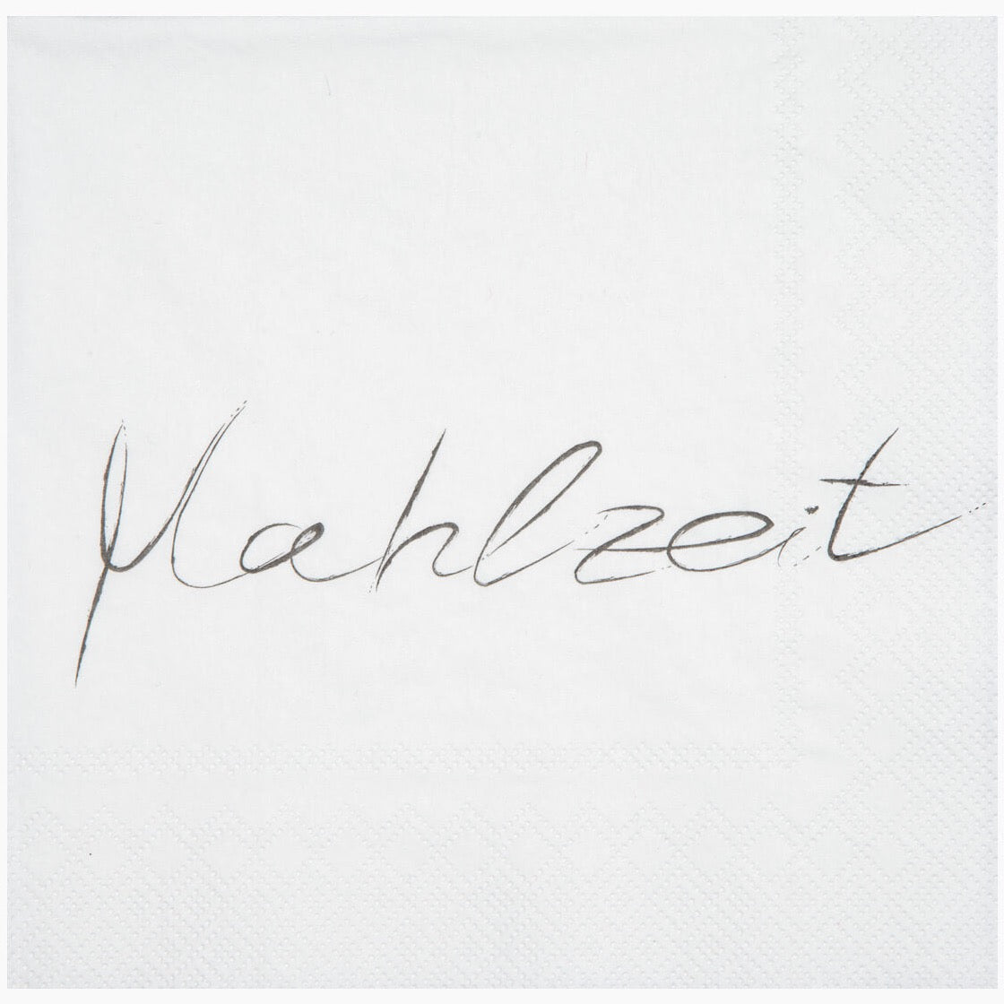 Servietten "Mahlzeit"