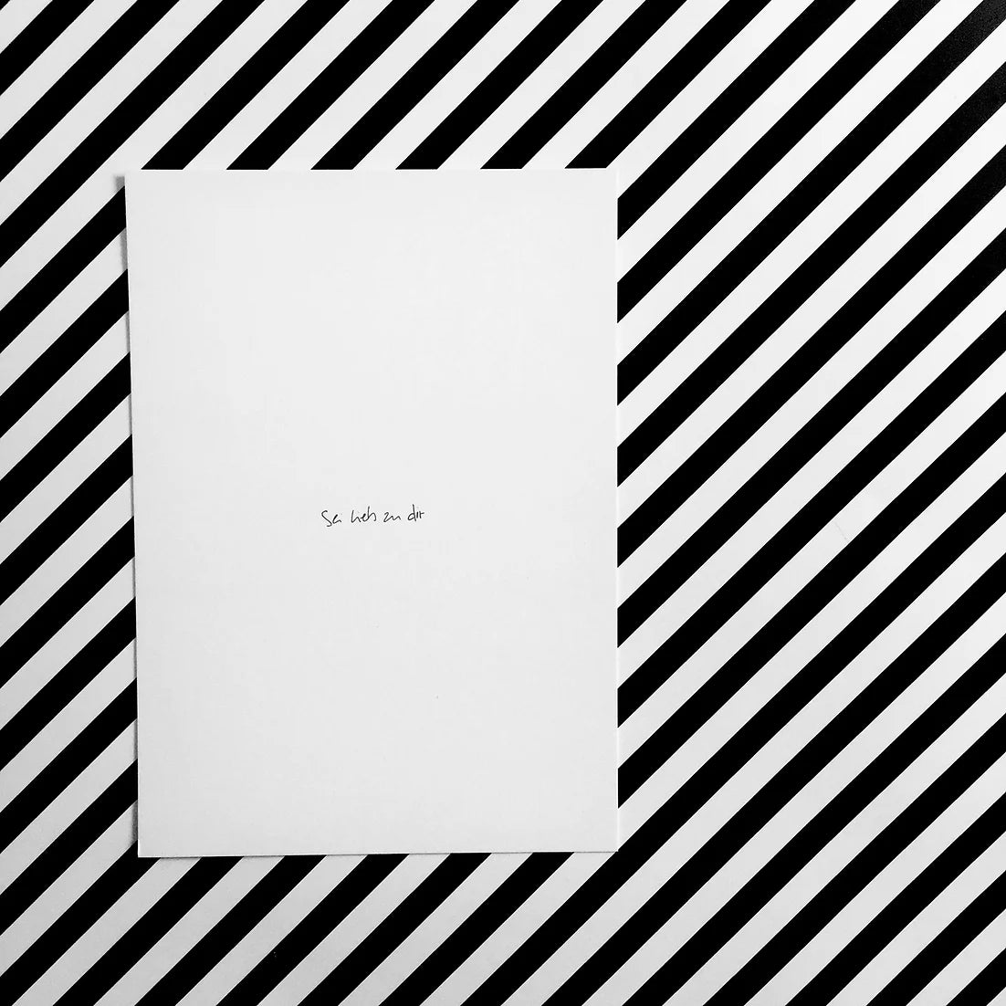 Postkarte "Sei lieb zu dir"