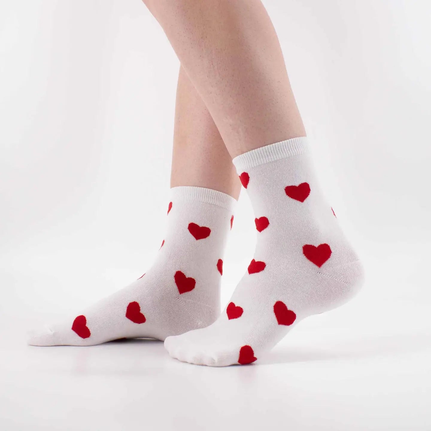 Socken mit Herzen