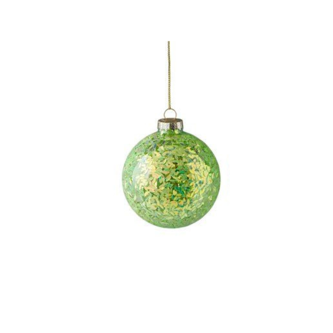 Kugeln mit Glitter