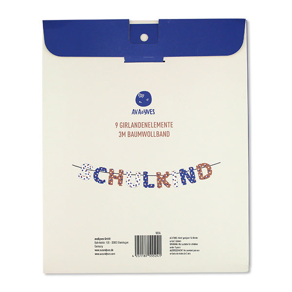 Girlande "Schulkind"