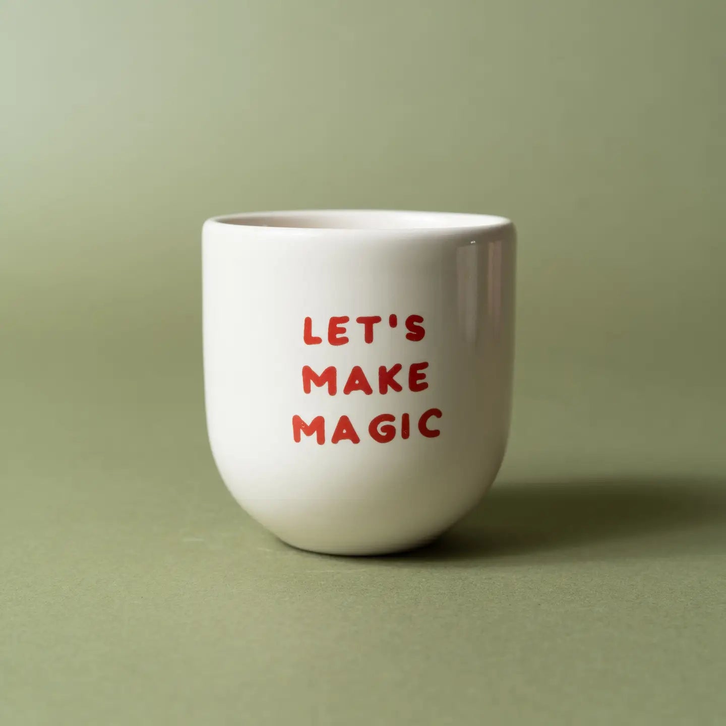 Becher "Let's make magic"