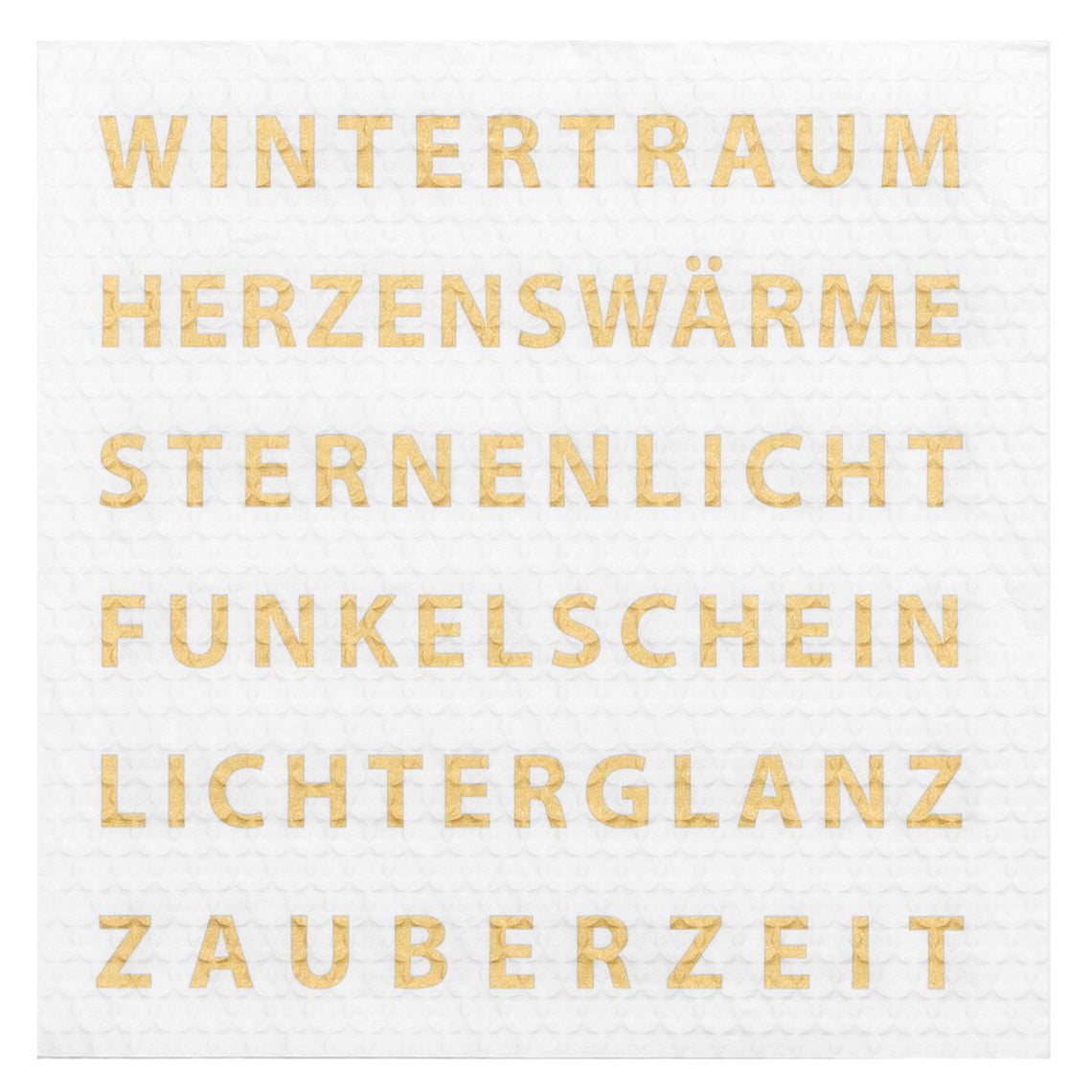 Servietten: "Wintertraum"