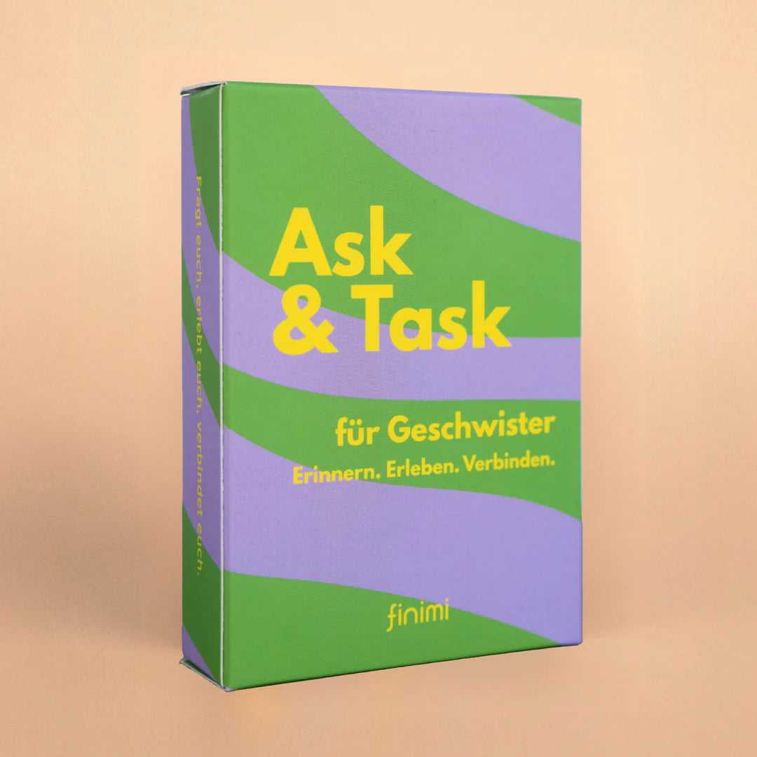 Ask & Task für Geschwister - finimi Karten-Set