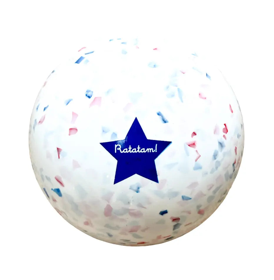 Konfetti-Ball, Blau 22cm