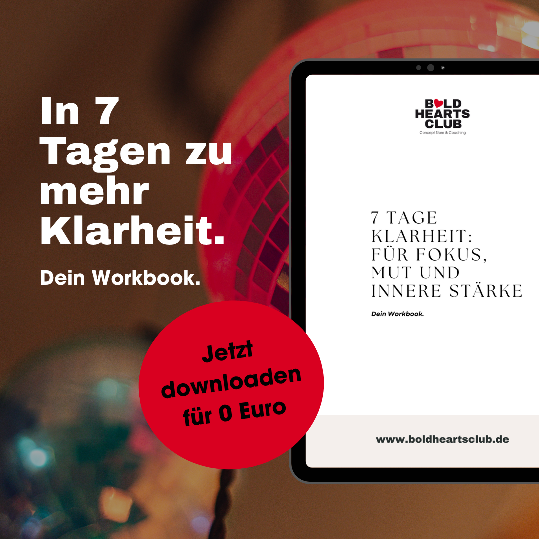 Kostenloses Workbook: 7 Tage Klarheit.