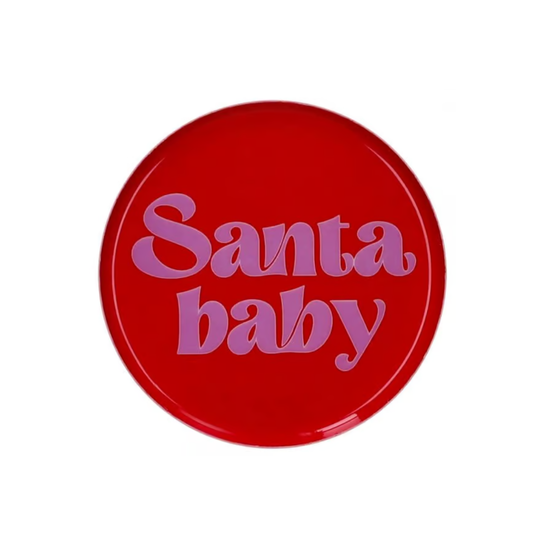 Love Tray Santa Baby