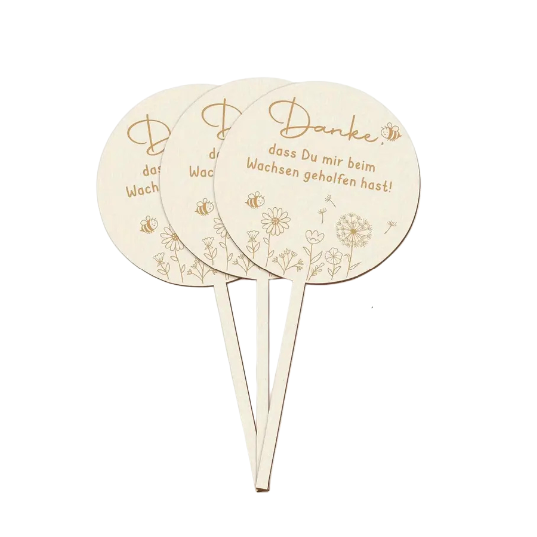 Blumenstecker "Abschied Erzieher*innen"