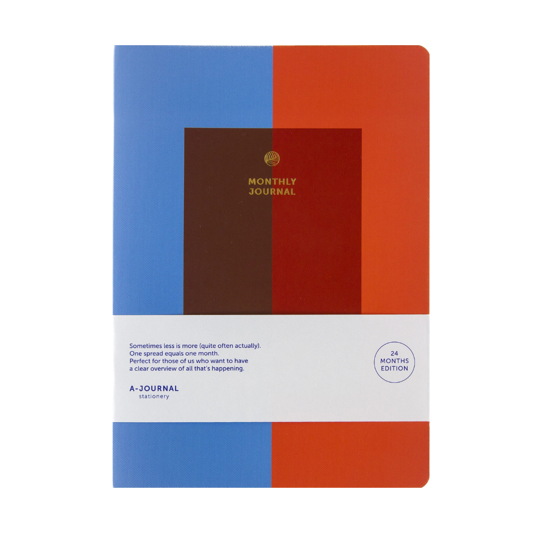 Monatsplaner 24 Monate mit Journal 25/26