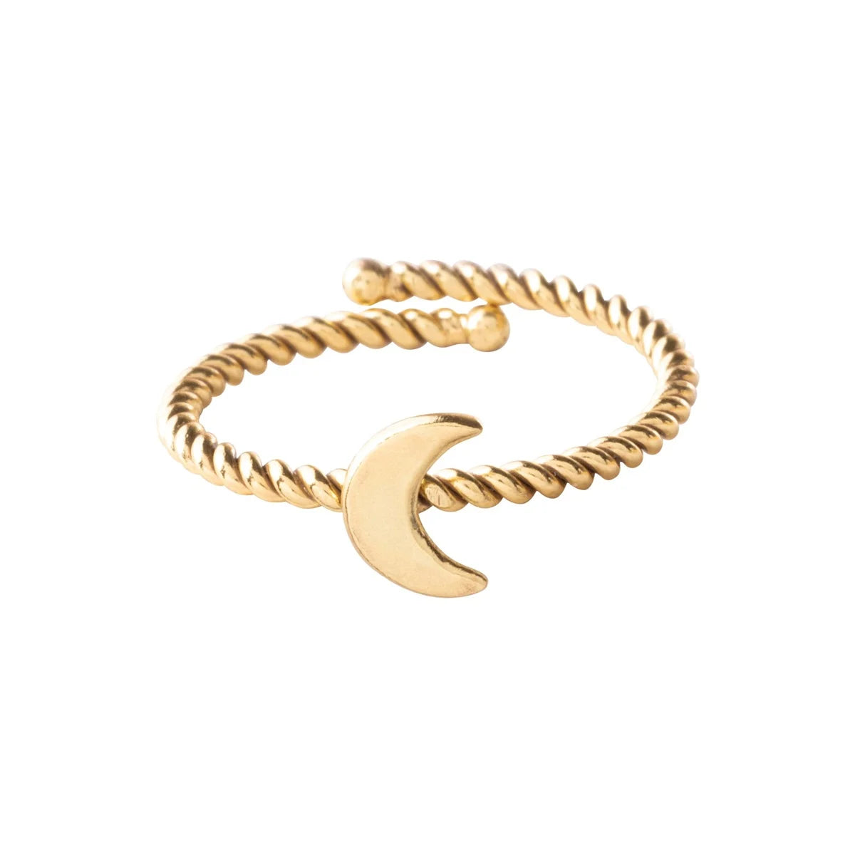 Ring Mond gold, verstellbar von a Beautiful Story
