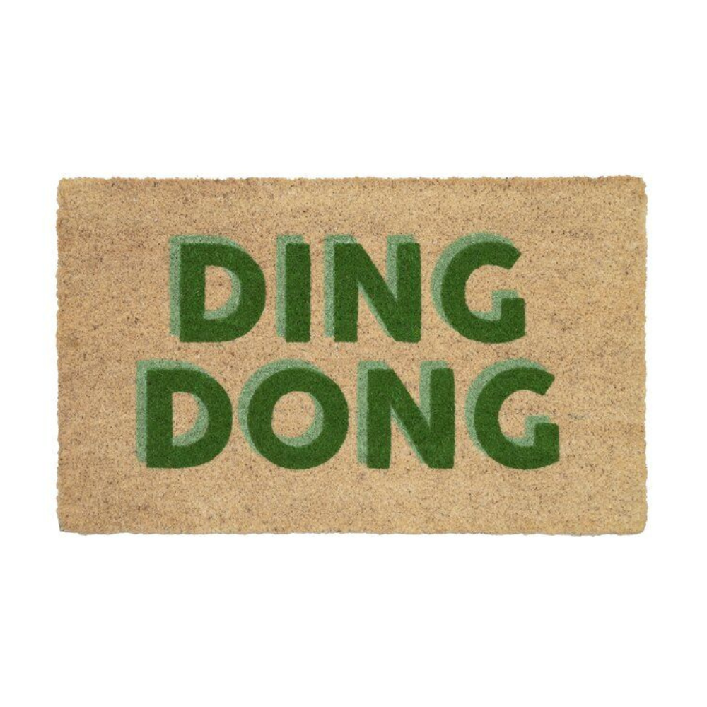 Fussmatte "Ding Dong"