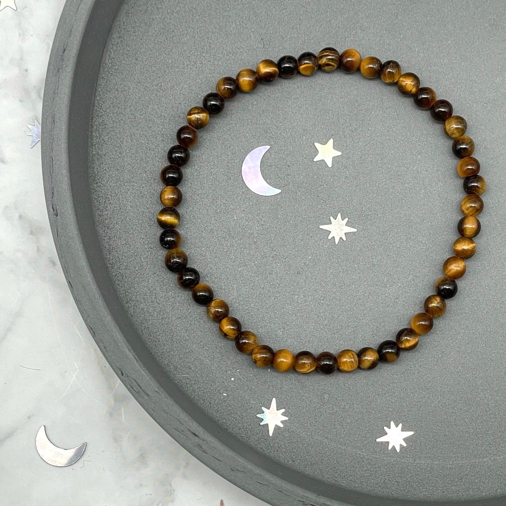 Edelsteinarmband Tigerauge
