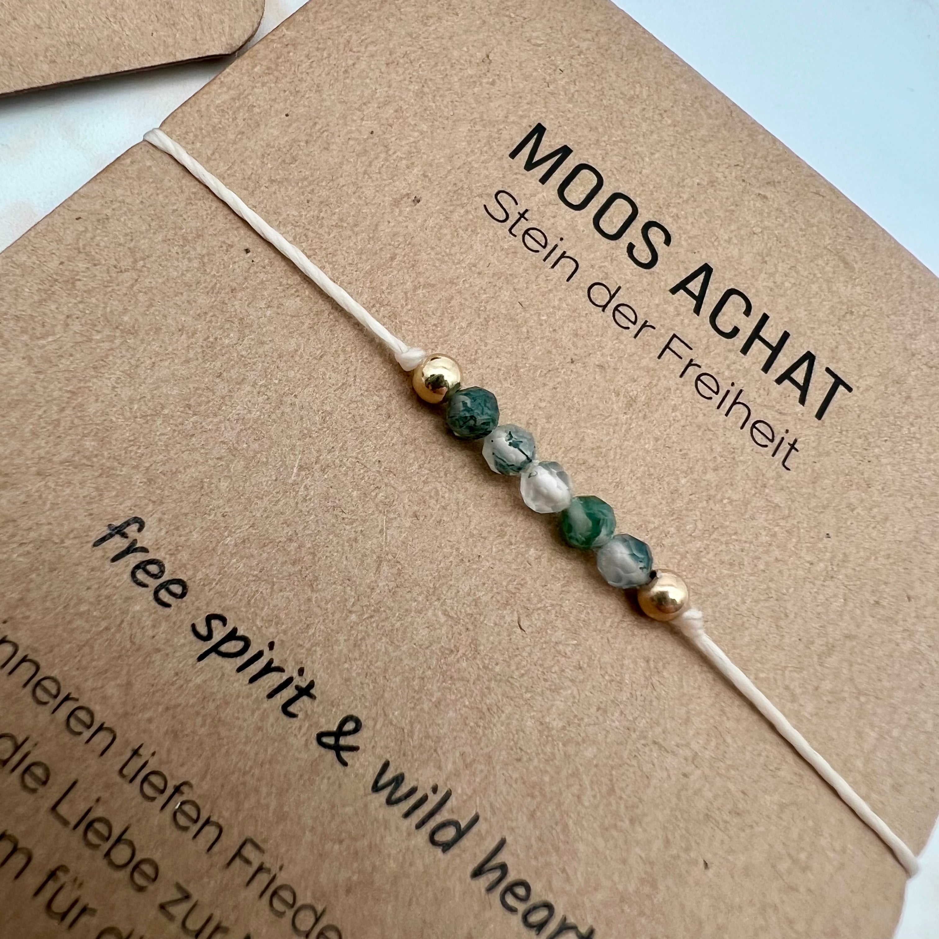 Moosachat Armband
