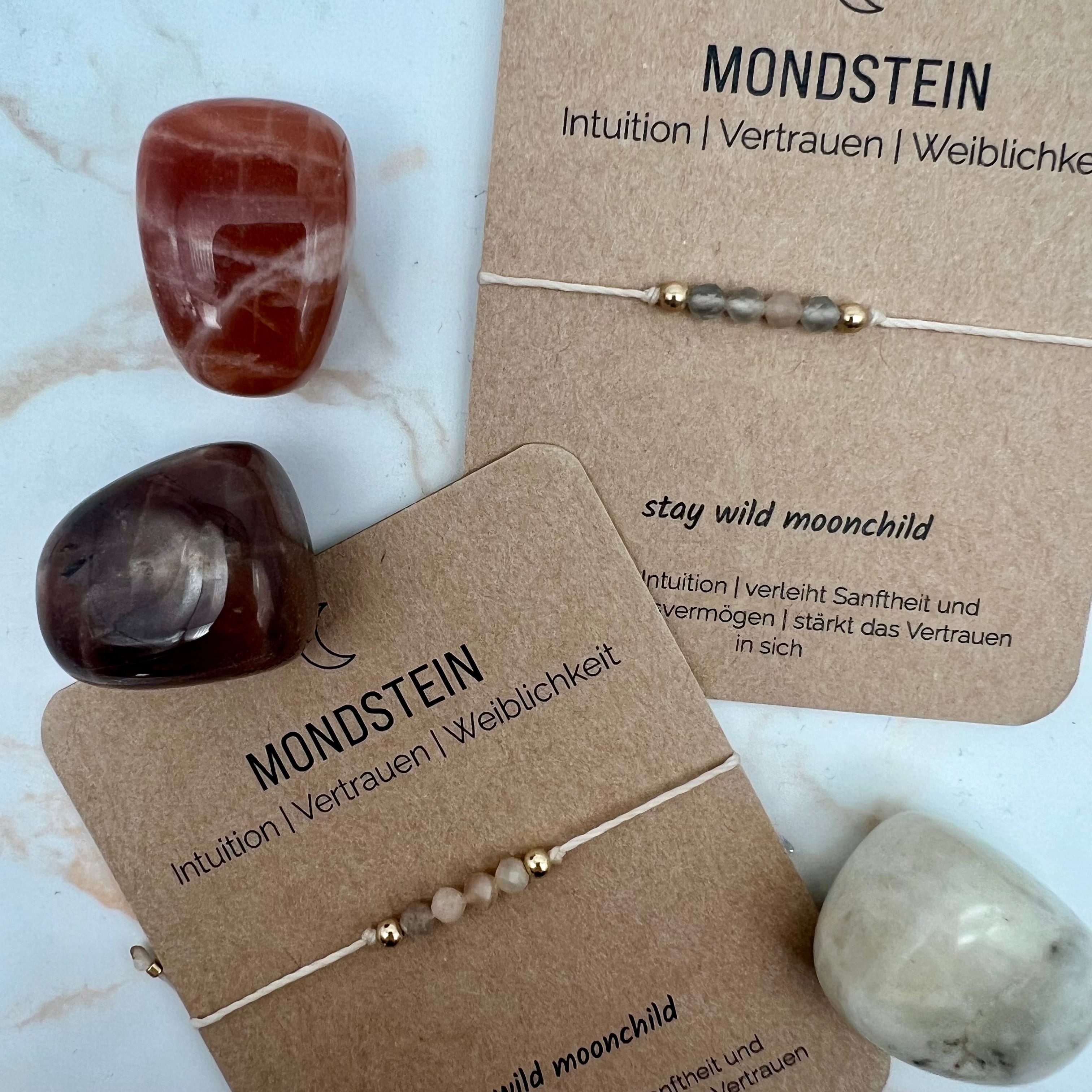 Mondstein Armband