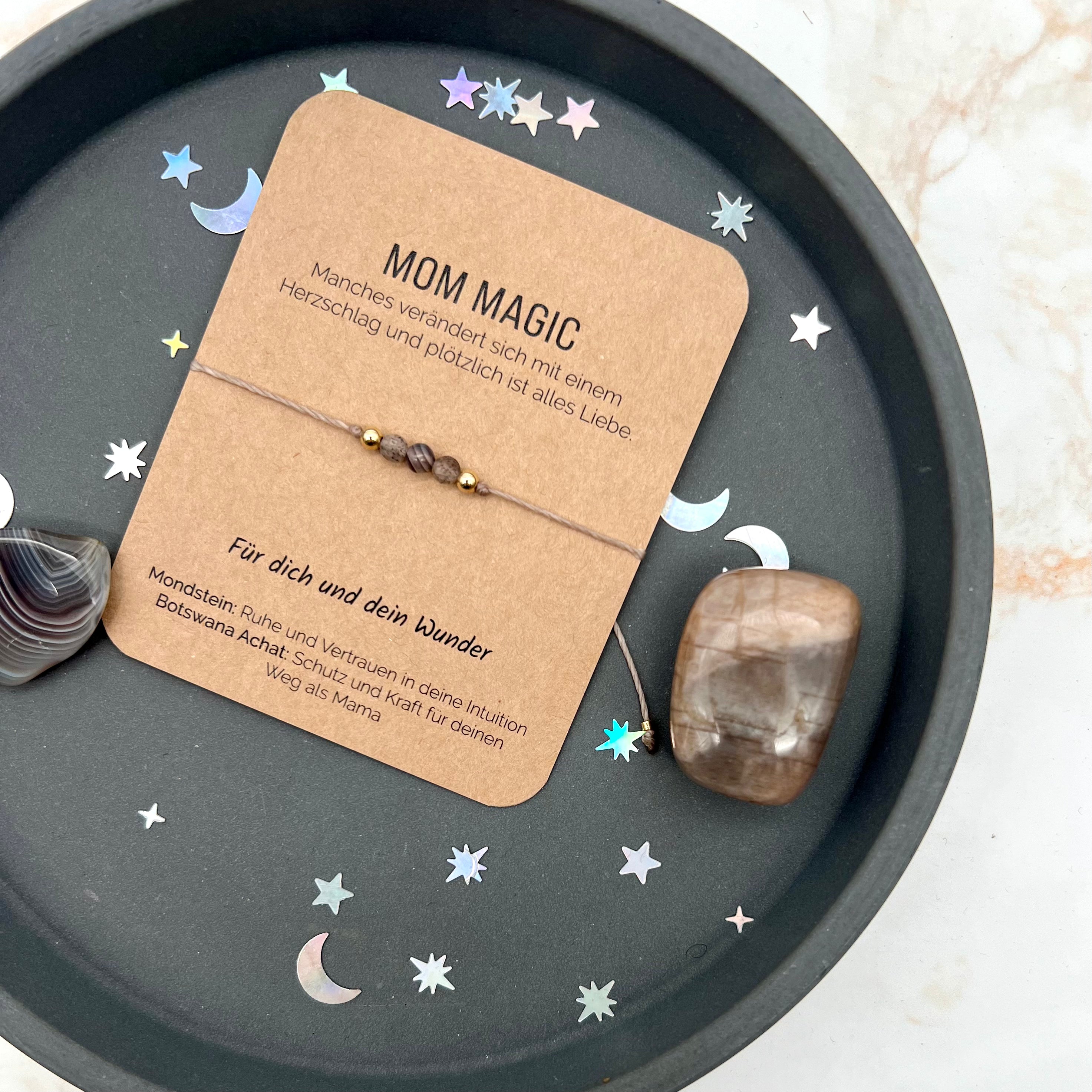 Mom Magic - Edelsteinarmband für Mamas