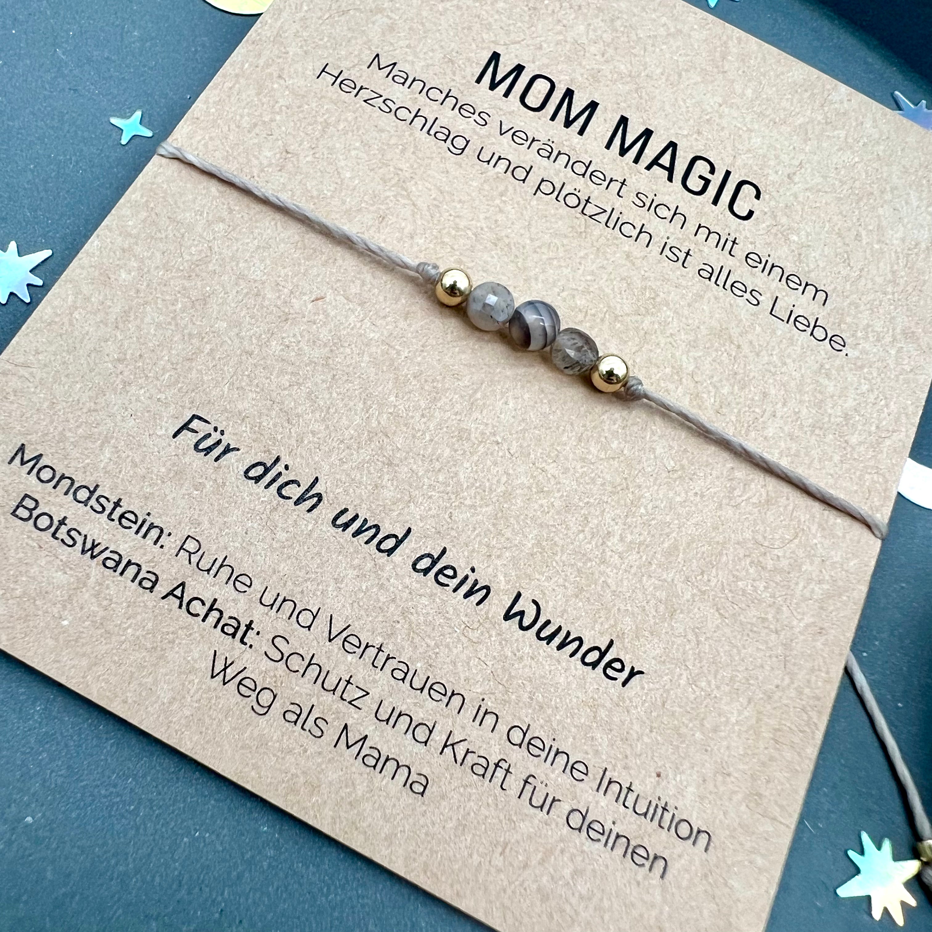 Mom Magic - Edelsteinarmband für Mamas