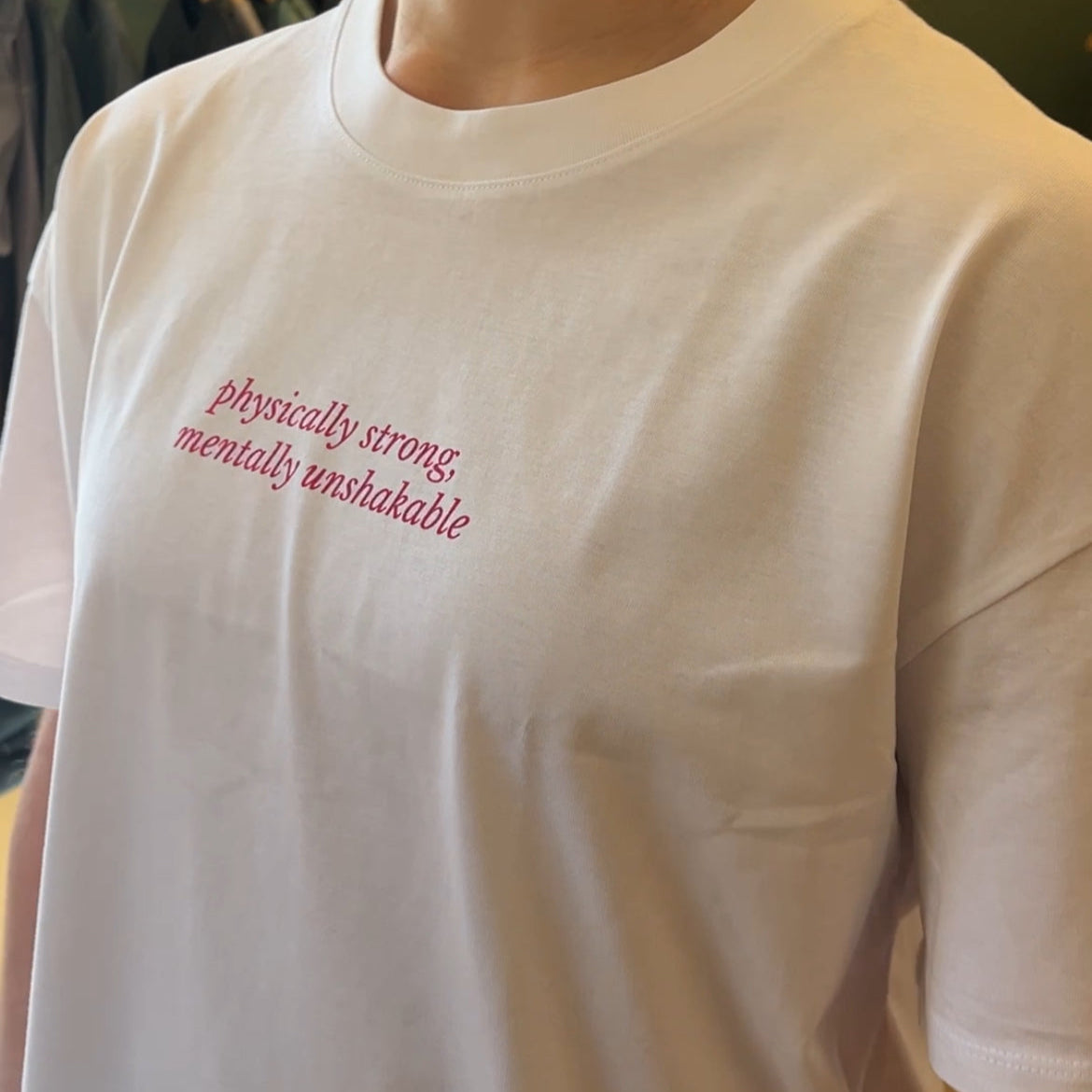 Shirt Strong Girls Club White