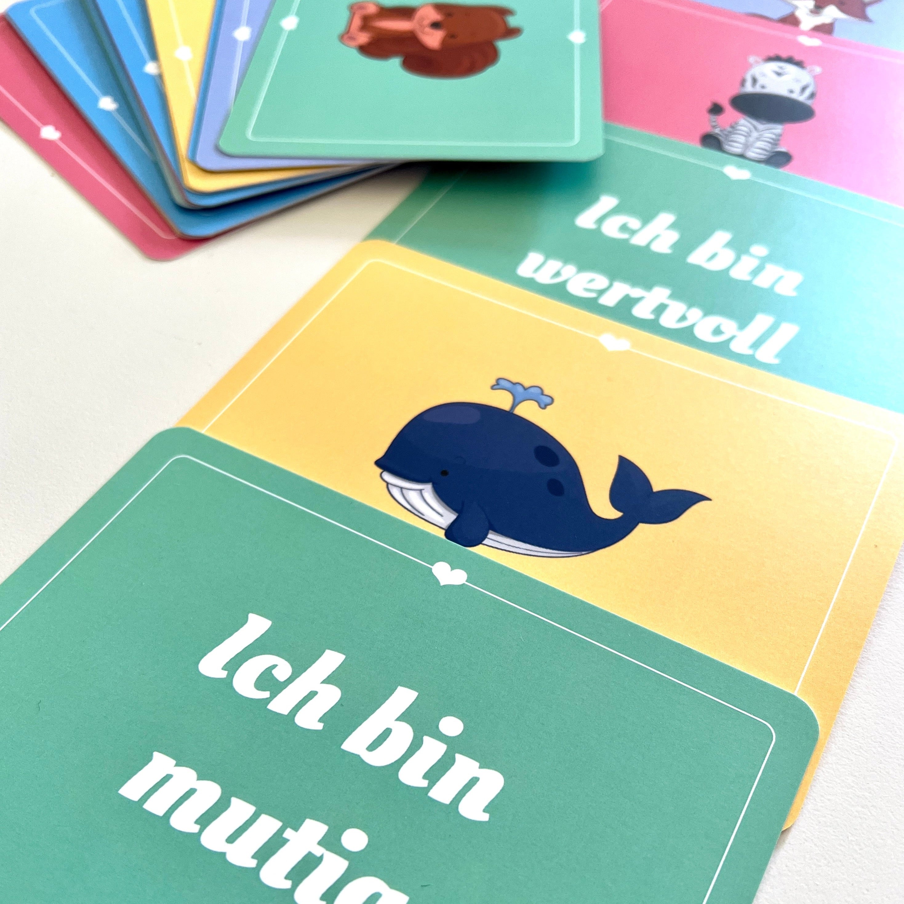 Affirmationskartenset für Kinder