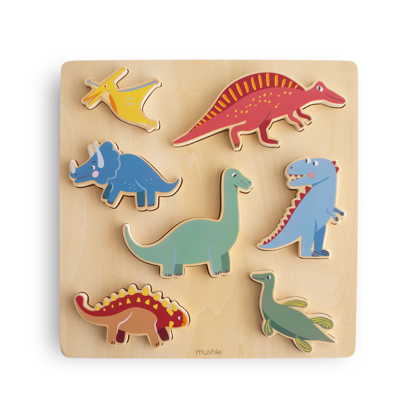 Holz Puzzle Dino