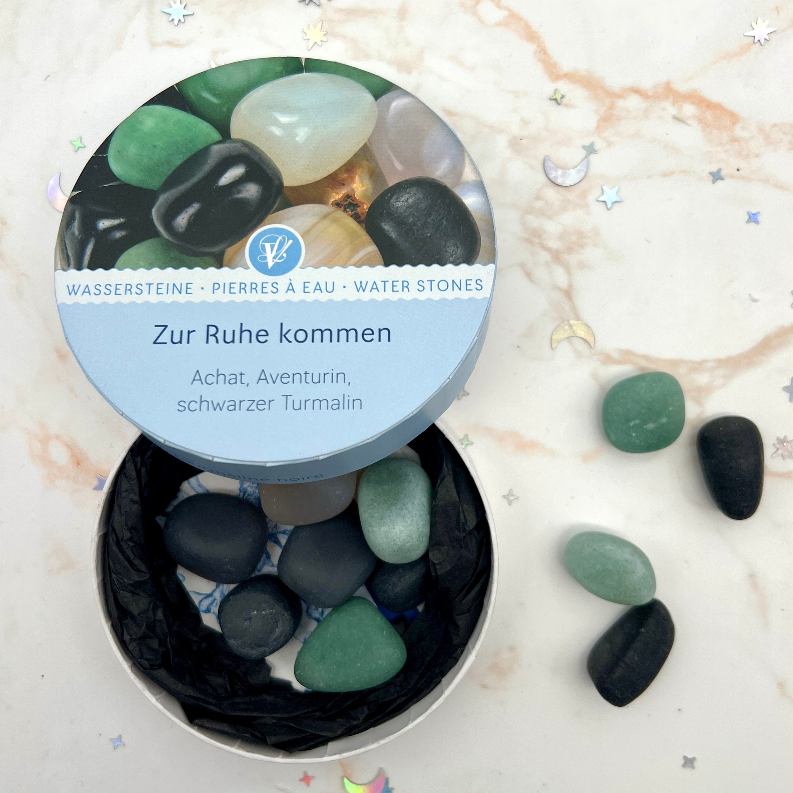 Set Wassersteine Zur Ruhe kommen