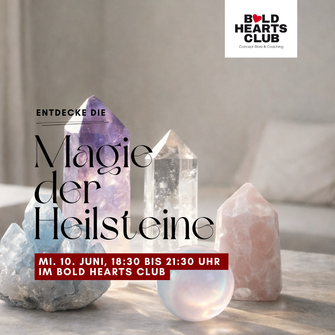 10.06. Entdecke die Magie der Heilsteine: Workshop