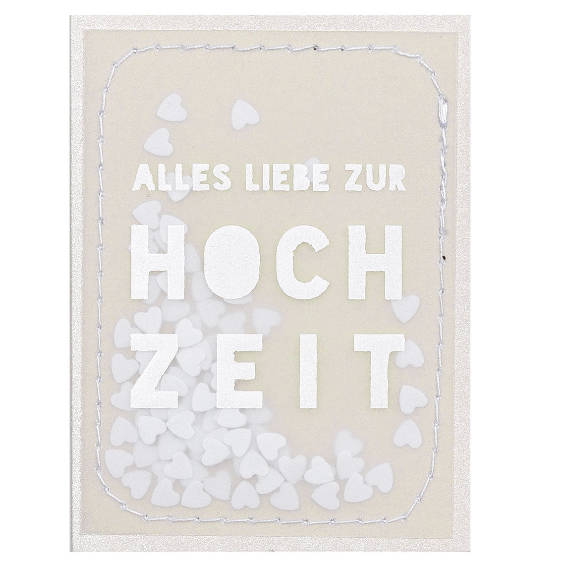 Minikarten "Alles Liebe zur Hochzeit"