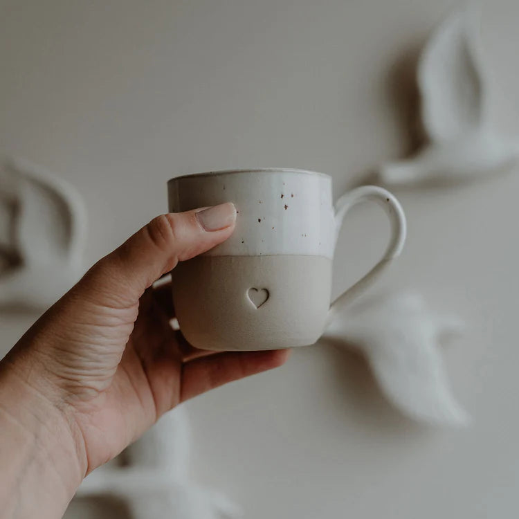 Kleine Cappuccino Tasse, Herz