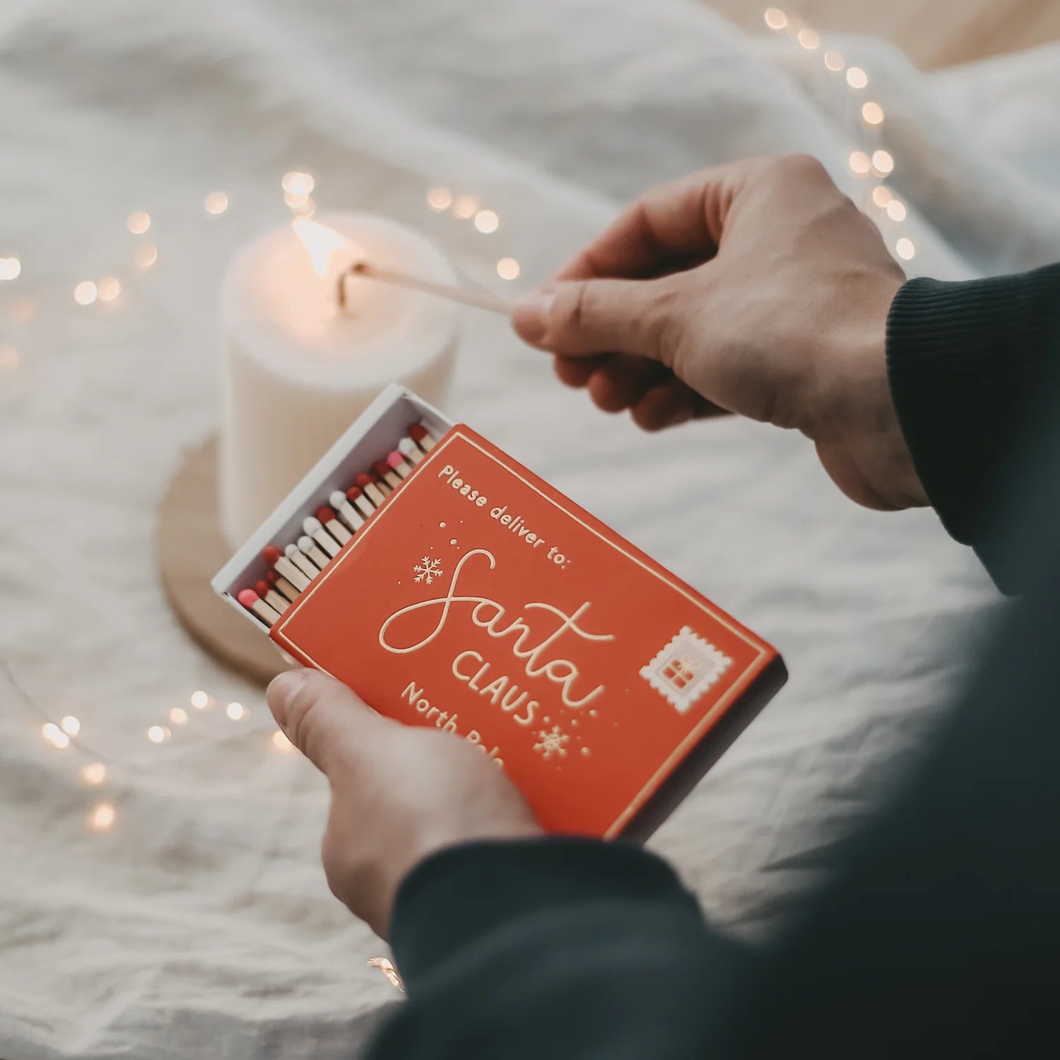 Streichhölzer Santa Claus